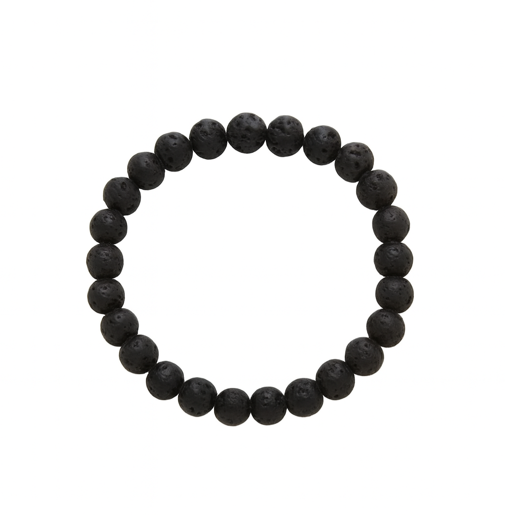 Obsidian Lava Stone Energy Bracelet