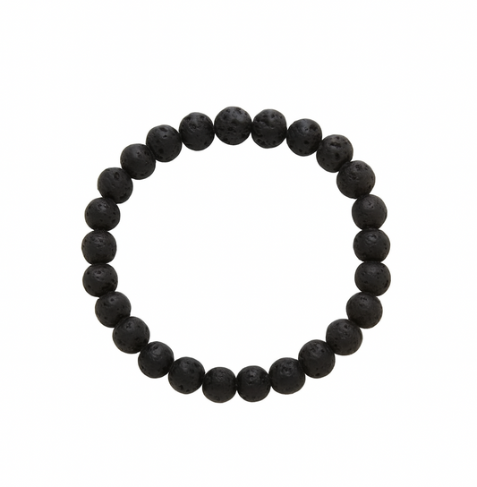 Obsidian Lava Stone Energy Bracelet