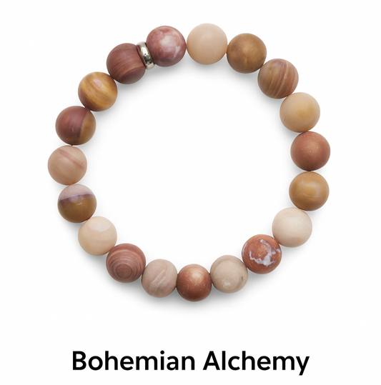 Bohemian Alchemy - Mookaite Jasper Bracelet